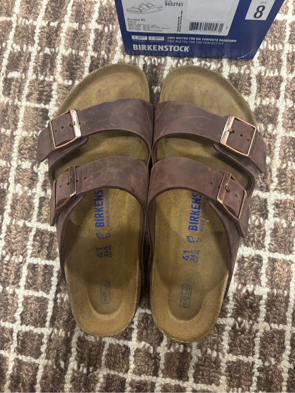 Birkenstock Arizona BS Sandals in Habana Brown